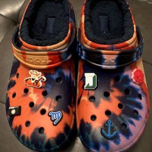 Tie Dye Crocs size 9